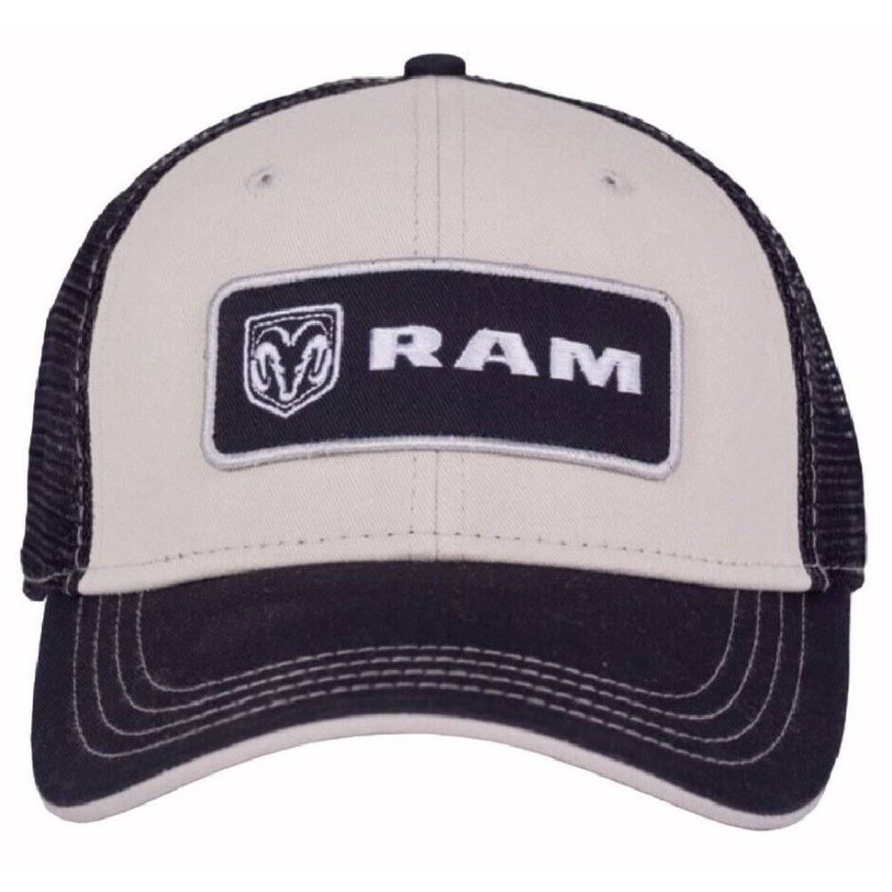 RAM Logo Patch Mesh Cap Hat - NEW Fast Ship